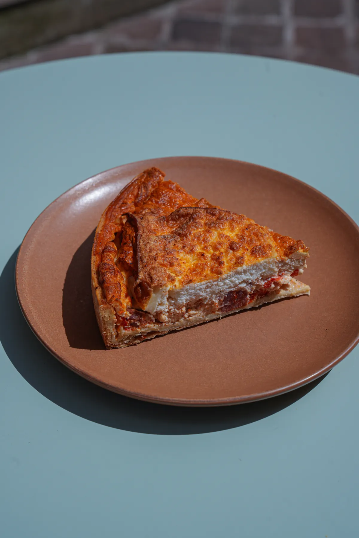 Quiche chorizo